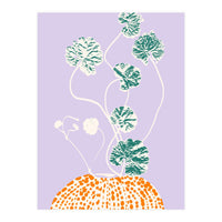 Plant based happyness Ajuga still life (Print Only)