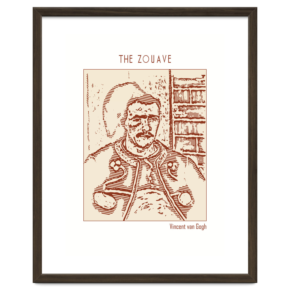 The Zouave – Vincent Van Gogh