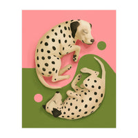 Yin And Yang Dalmatians (Print Only)