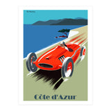 French Riviera, Race Car (Print Only) thumbnail