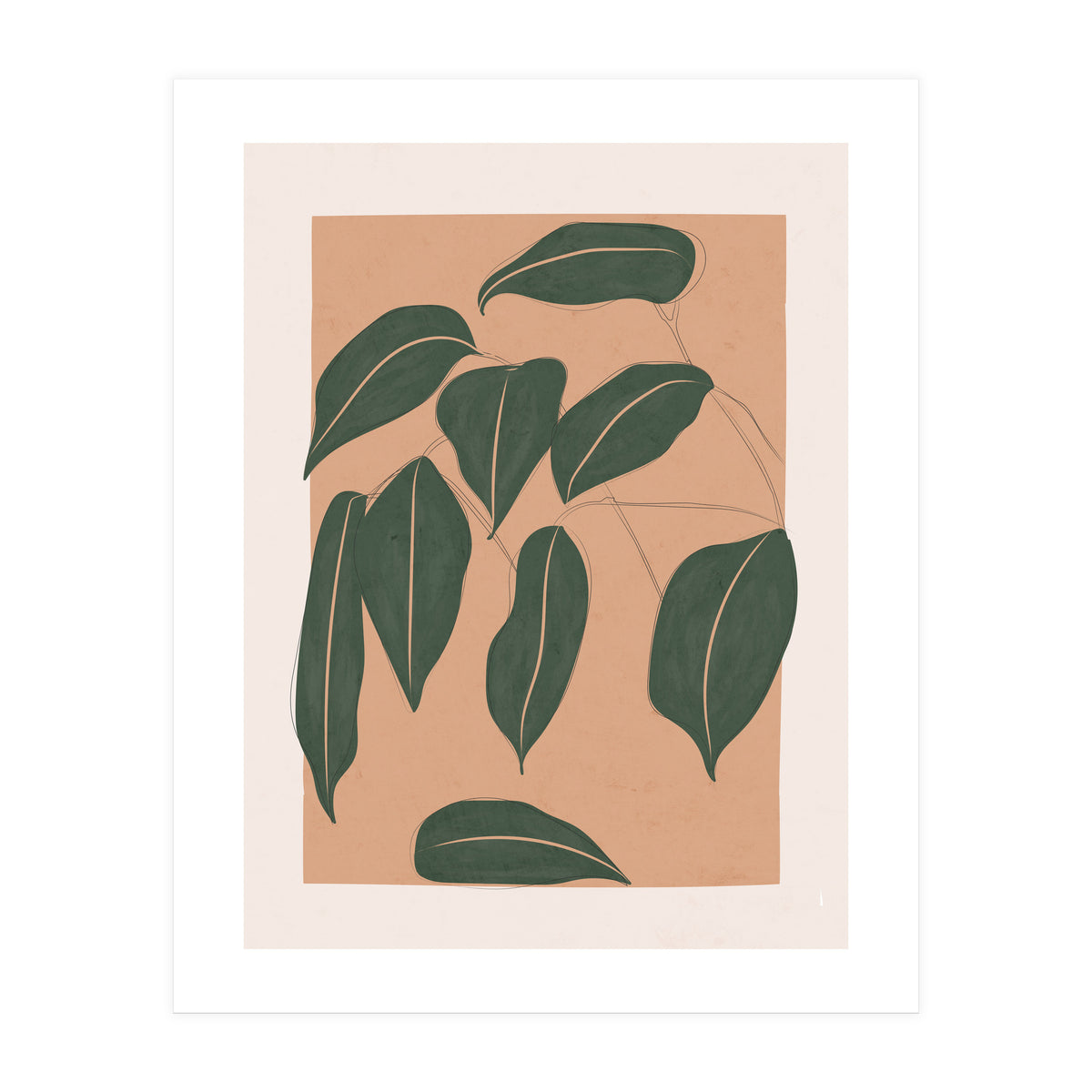 Tropical Leaves (Print Only)