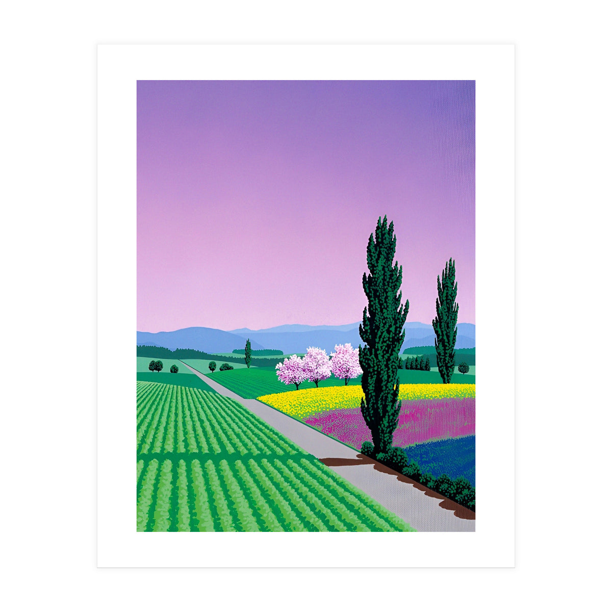 Hiroshi nagai - The Heavenly Landscape (Print Only)