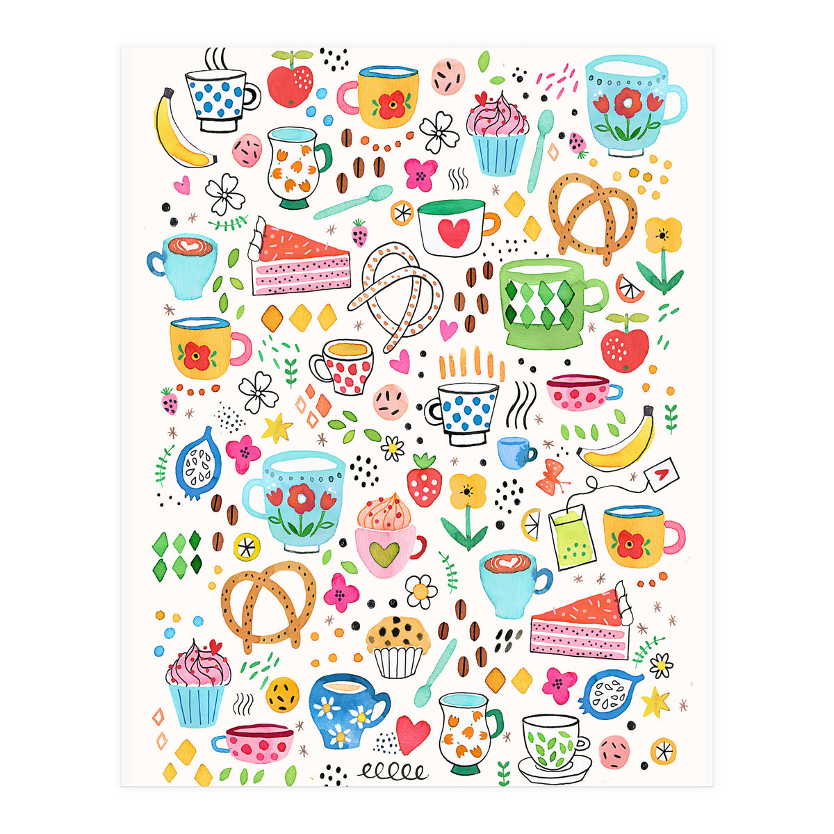Coffee & Tea Snack Bakery (Print Only)
