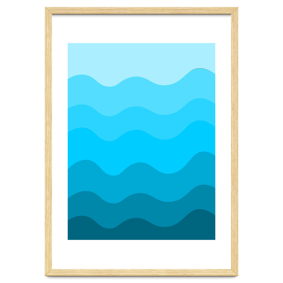 Blue gradient design