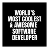 World's most coolest and awesome software developer (Print Only) thumbnail