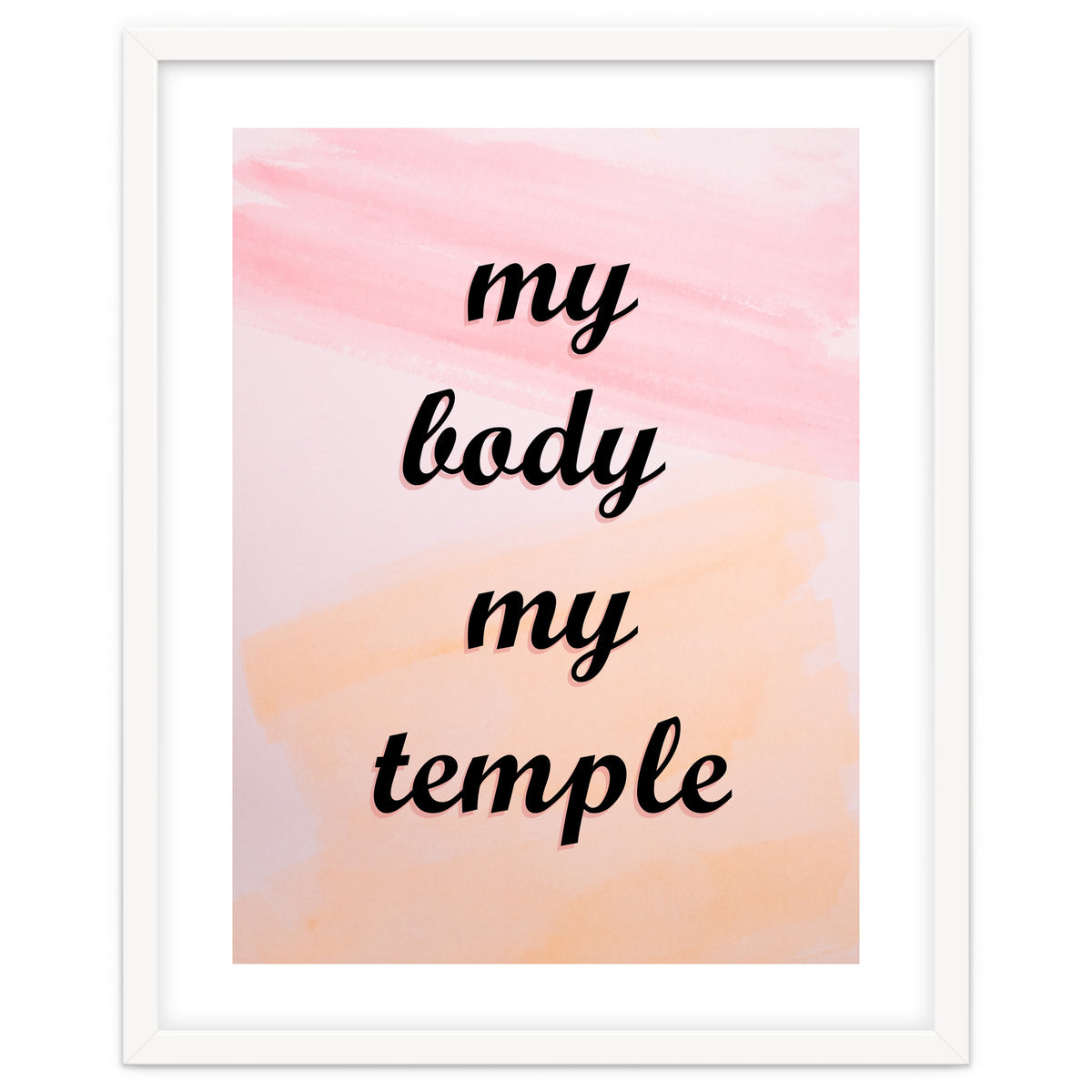 My Body My Temple