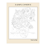 Sunflowers – Vincent van Gogh (1888) (ascii art) (Print Only) thumbnail
