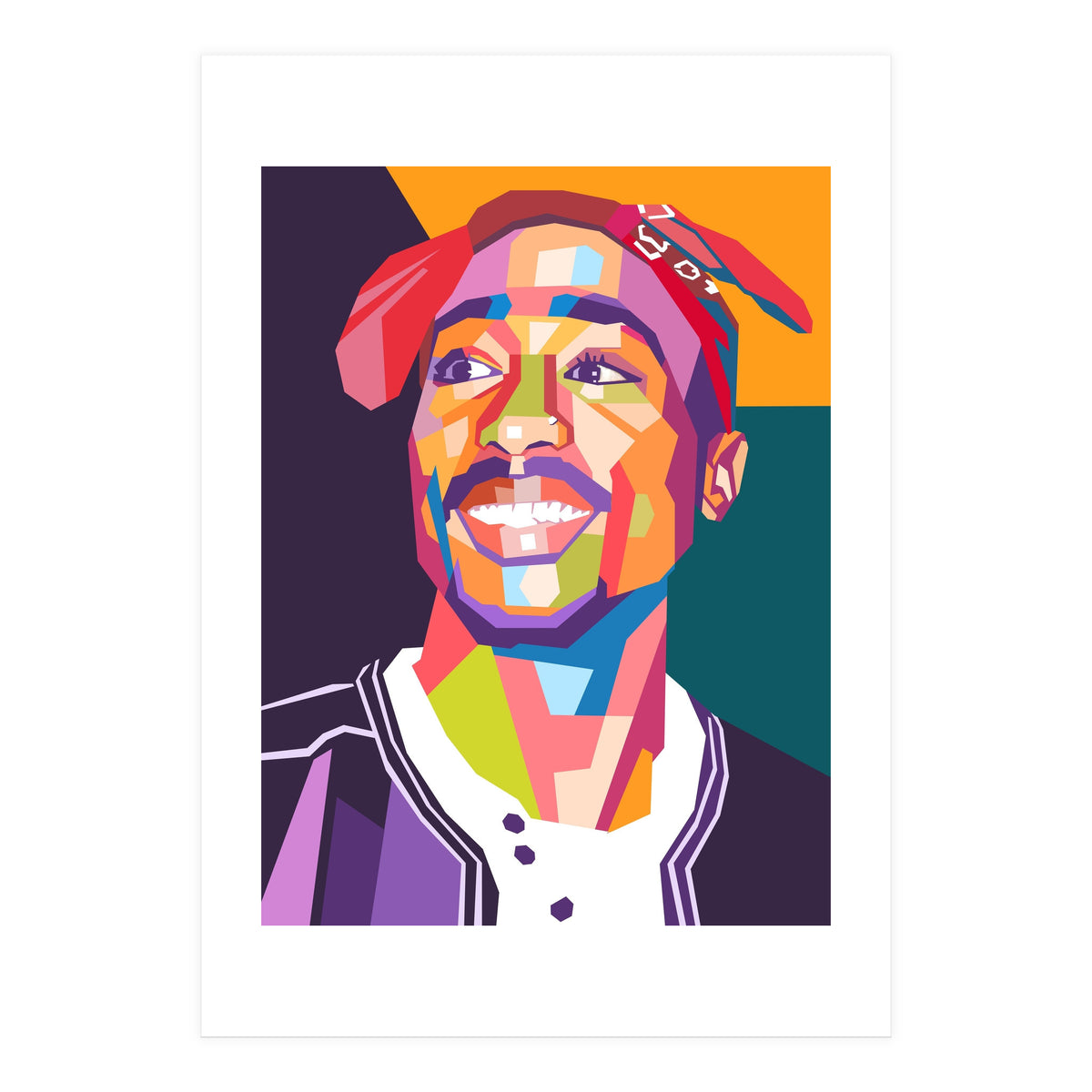 Tupac Shakur art (Print Only)