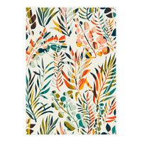 Colorful Leaves Pattern (Print Only)