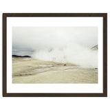 Tourists hidden in the hot spring steam -  Iceland thumbnail