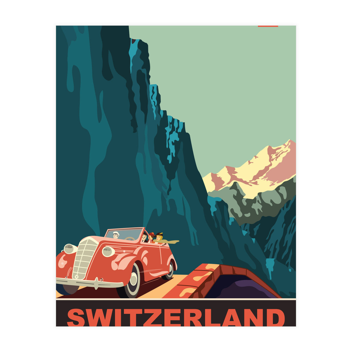 Switzerland By Car (Print Only)