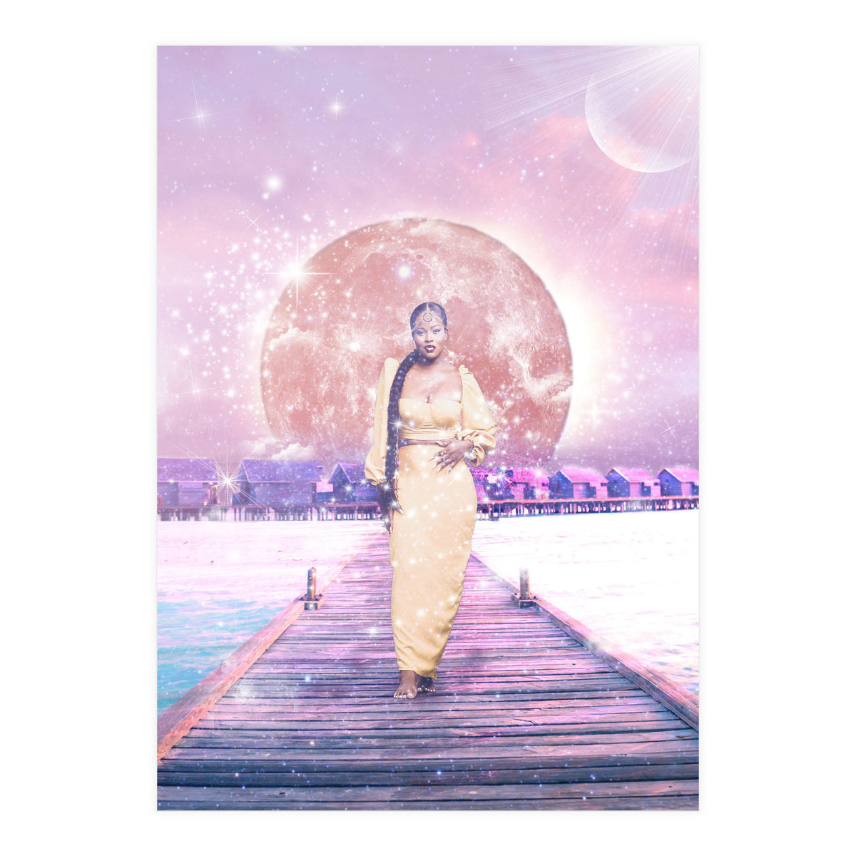 Amara - Queen Of African Tides (Print Only)