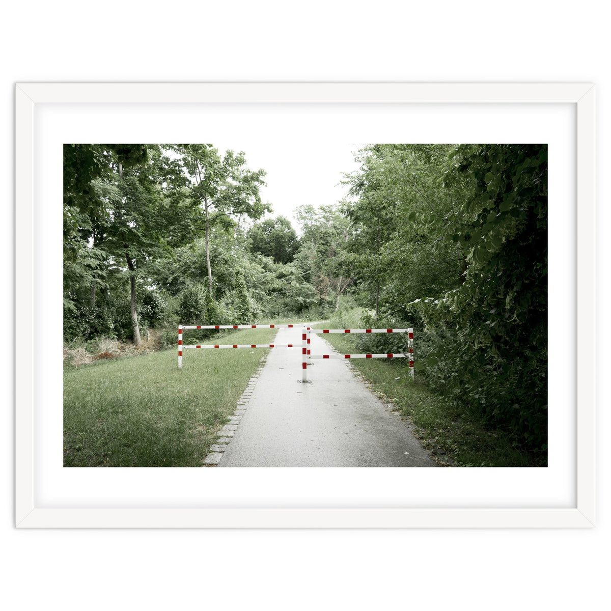 Entrance to the green park