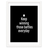 Keep winning those battles everyday thumbnail