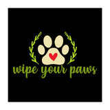 Wipe Your Paws  (Print Only) thumbnail
