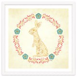 Floral Rabbit Wreath thumbnail