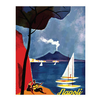 Napoli, Romantic Scene (Print Only)