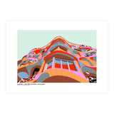 La Pedrera by Antoni Gaudi - Barcelona (Print Only) thumbnail