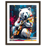 Polar Bear Playing Guitar, Graffiti thumbnail