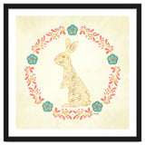 Floral Rabbit Wreath thumbnail
