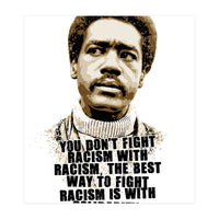 Bunchy Carter American Activist Legend with Quotes (Print Only)