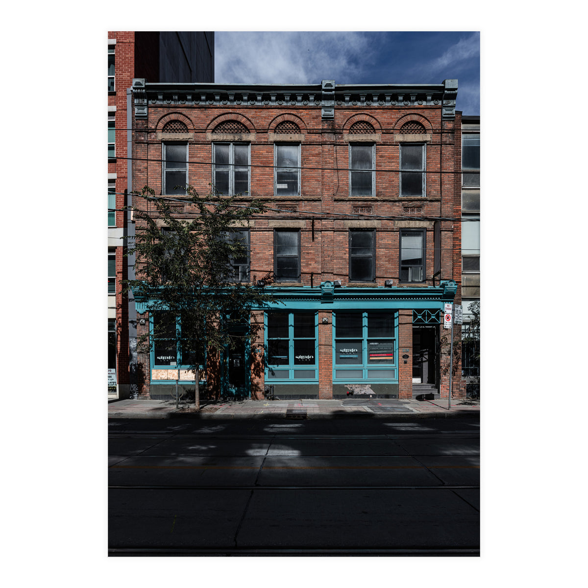 Nos 234 - 236 King Street East 1 Color Version (Print Only)