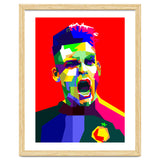 Lautaro Martinez Football Striker Pop Art thumbnail