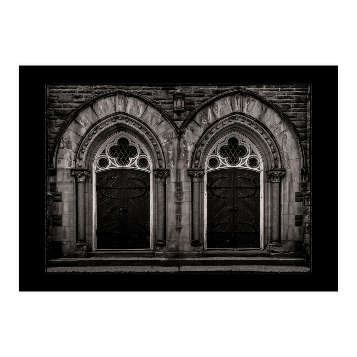 Bloor Street United Church No 1 with Border (Print Only)