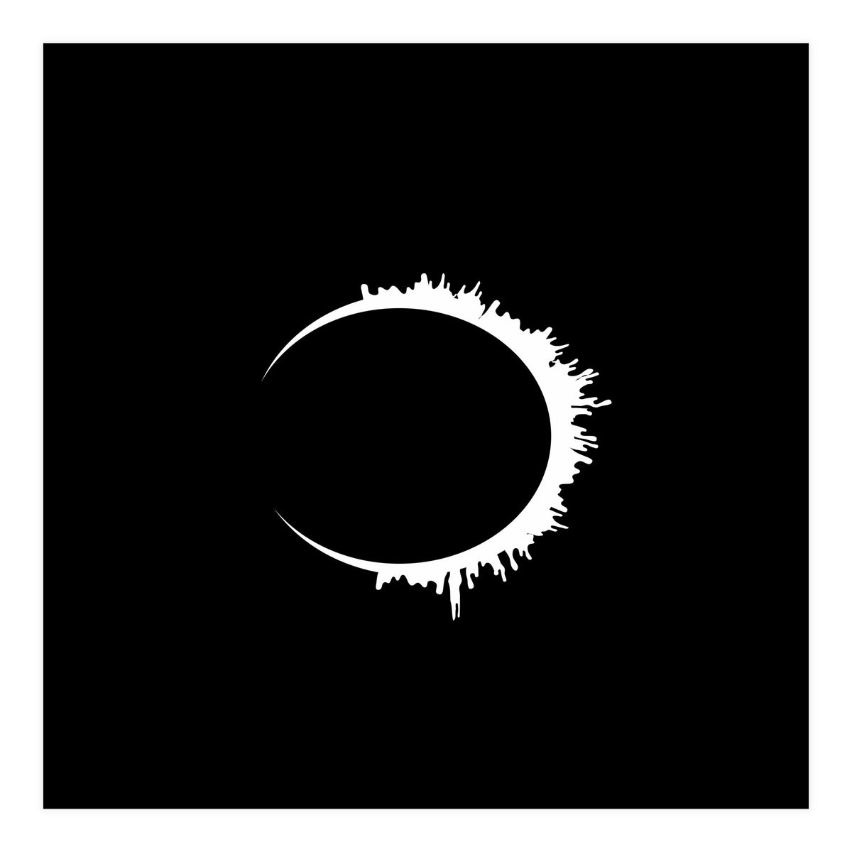 Solar lunar eclipse (Print Only)