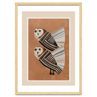 Striped Owl Pair