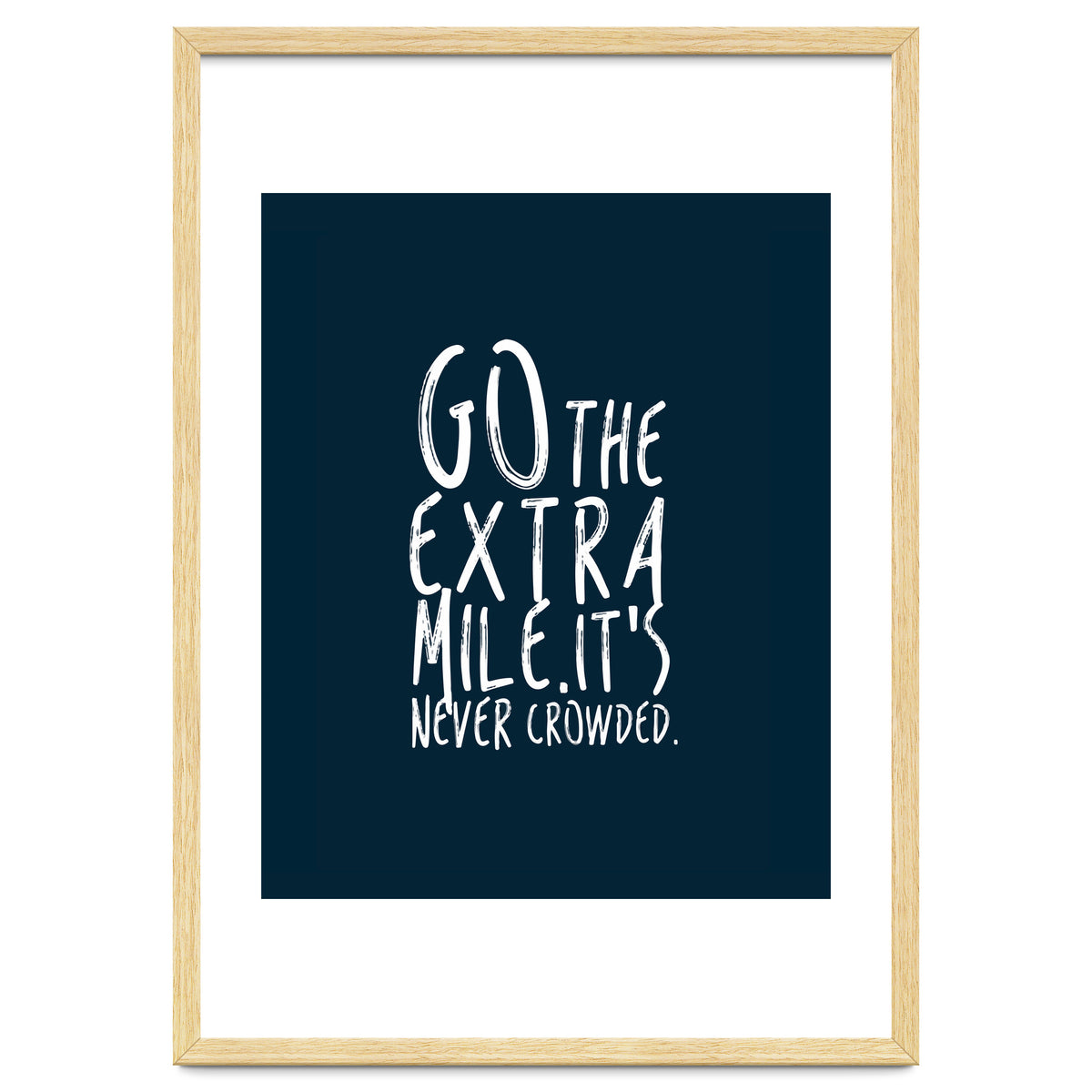 Go The Extra Mile