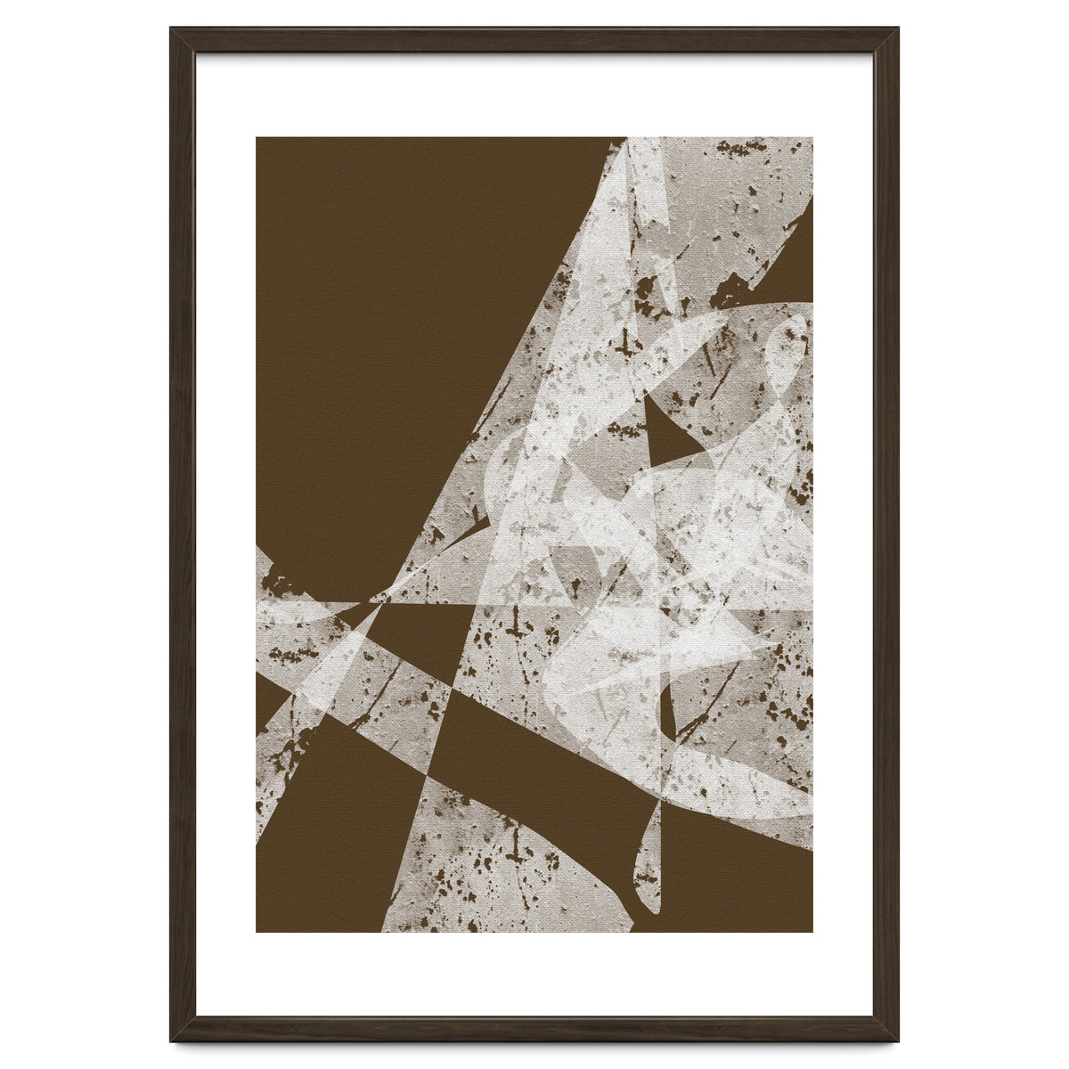 Abstract White Scratch