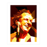 Lee Ritenour Jazz Guitarist Retro Portrait (Print Only) thumbnail