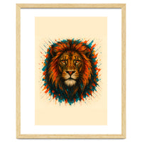 Lion Animal Watercolor
