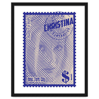 Christina Aguilera Stamps Art