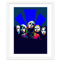 OASIS British Rock Band Art WPAP Trending Now