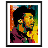 Fred Hampton Colorful Abstract Art thumbnail