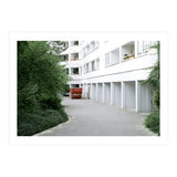 Red container in the residential site (Print Only) thumbnail