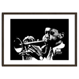 Don Cherry American Jazz Trumpeter in Grayscale thumbnail
