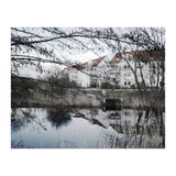 Residential house along the lake (Print Only) thumbnail