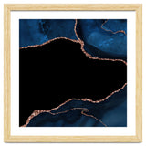 Navy & Rose Gold Agate Texture 04 thumbnail