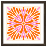 Symmetry Petals - pink and orange thumbnail