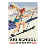 Ski School Colorado (Print Only) thumbnail