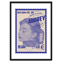 Audrey Hepburn Stamps Art