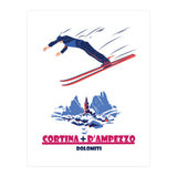 Ski Jump At Cortina Di Ampezzo (Print Only) thumbnail