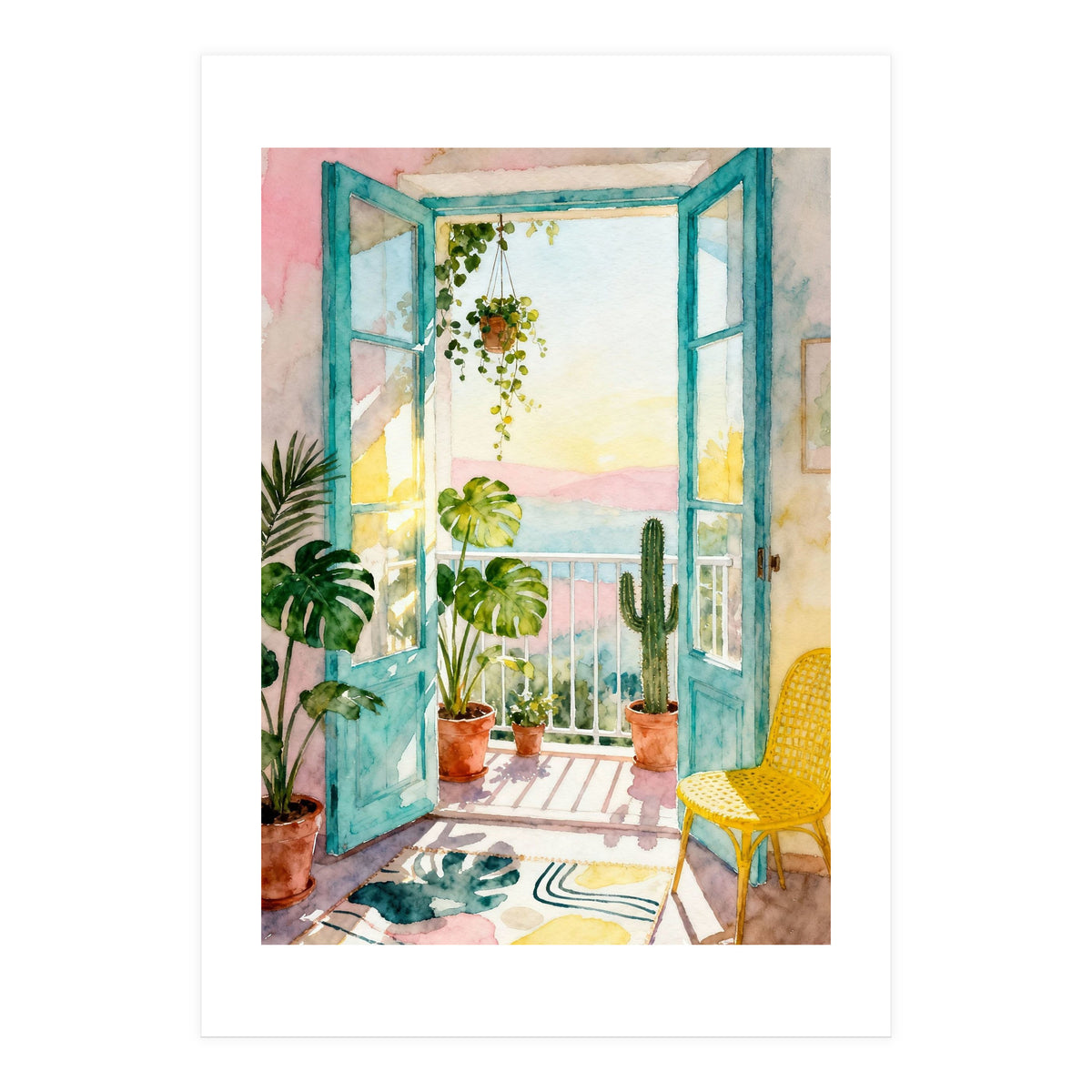 Matisse Inspired Chill (Print Only)