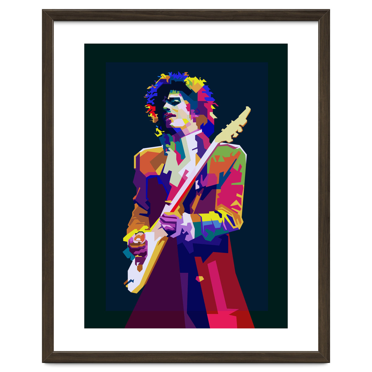 Prince Singer Musician Pop Art WPAP