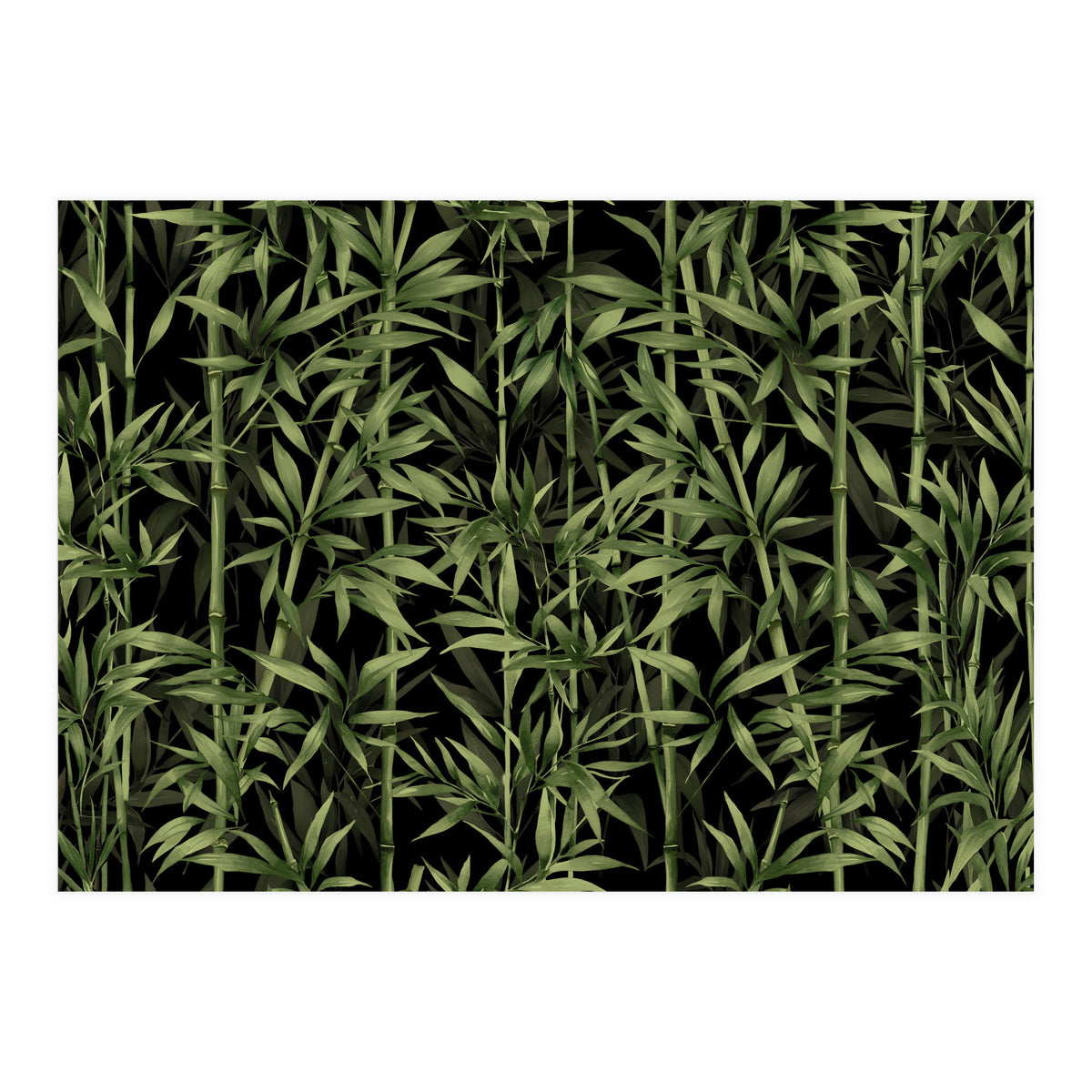 Bamboo Black (Print Only)