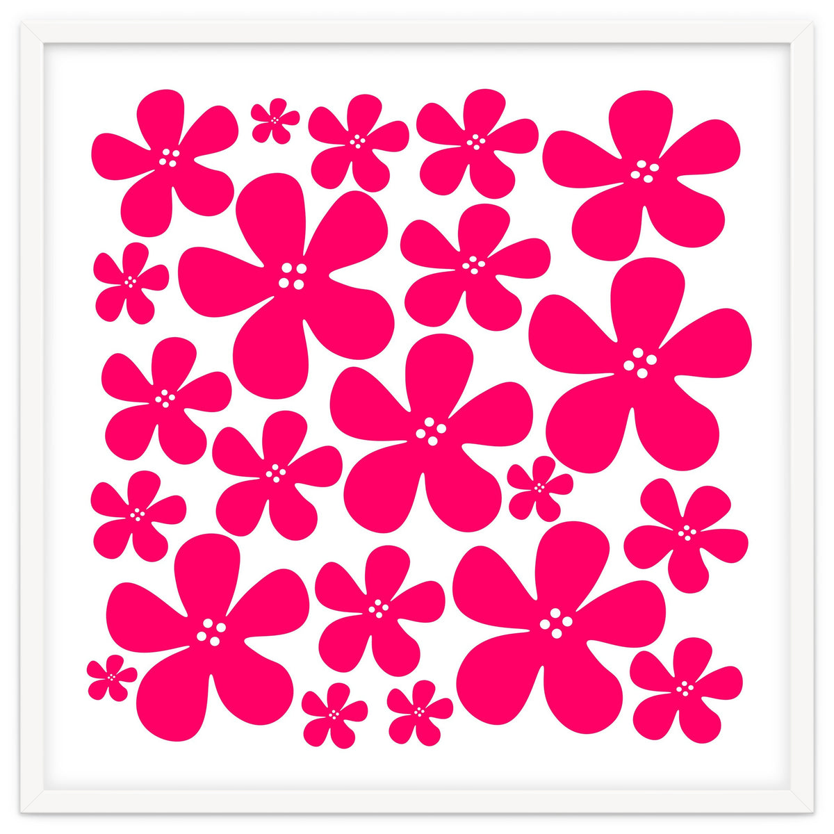 Pink Flowers Pattern