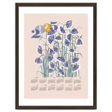 calendar 2025 pastel flowers thumbnail